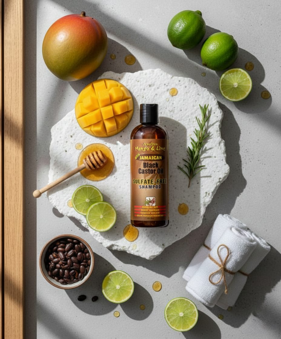 Jamaican Mango And Lime Black Castor Oil Sulfate Free Shampoo 237 ml