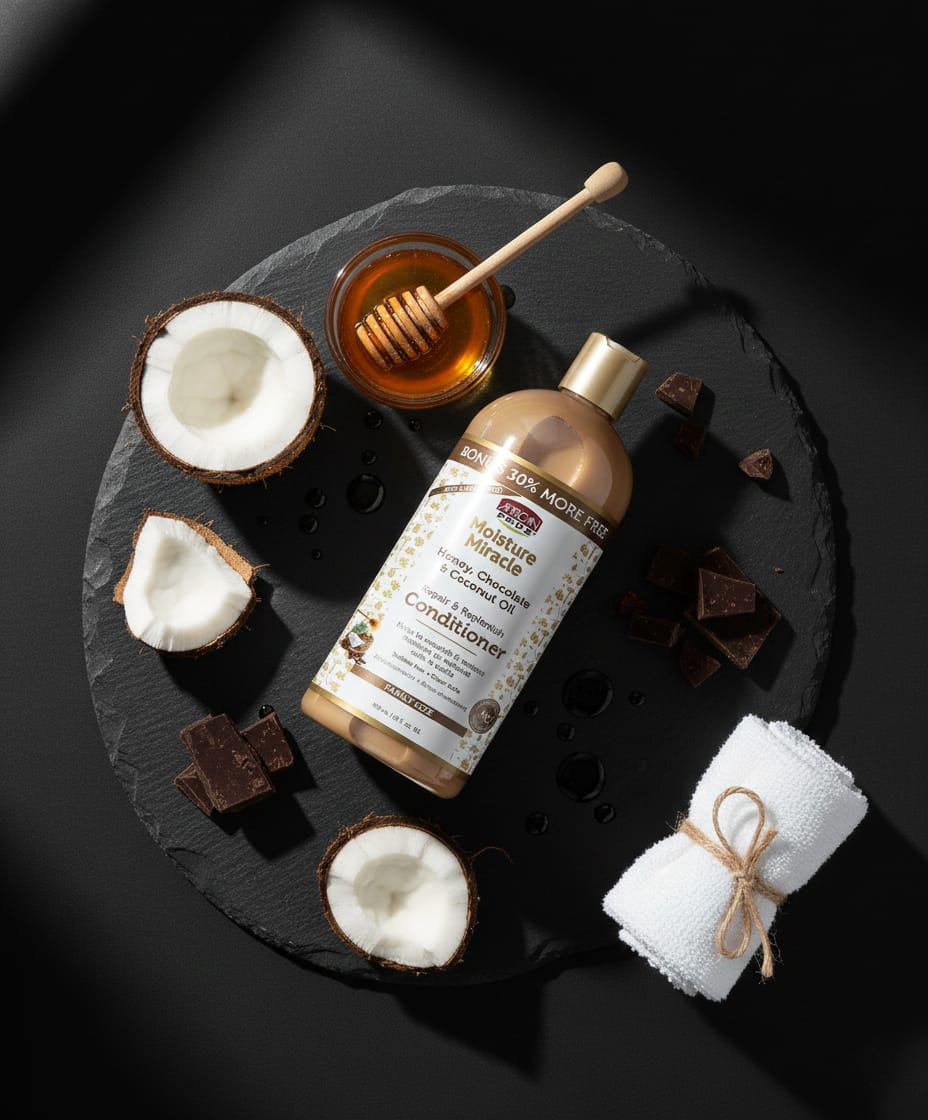 Moisture Miracle Honey Chocolate And Coconut Oil Conditioner