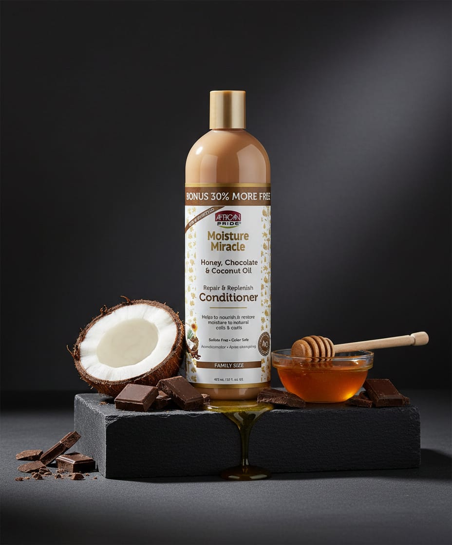 Moisture Miracle Honey Chocolate And Coconut Oil Conditioner